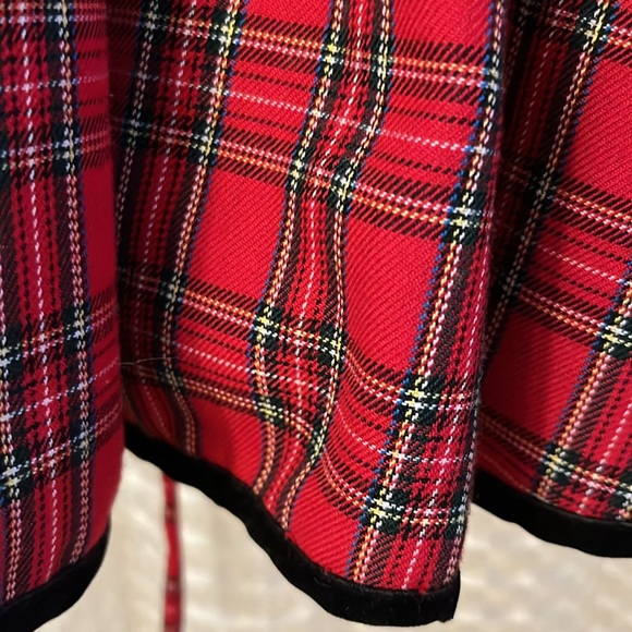 Vintage Girls Christmas dress - Picture 4 of 7